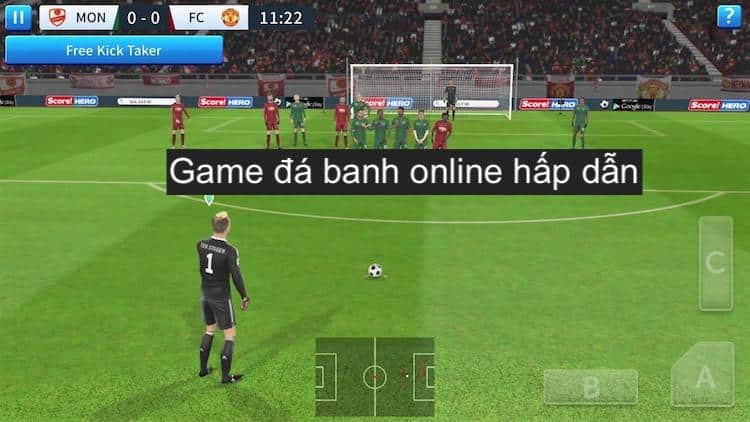 Game đá banh online hấp dẫn