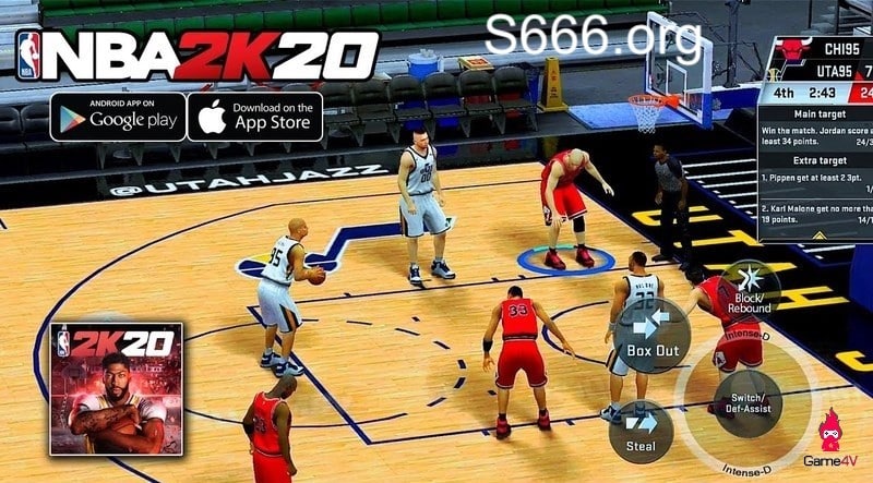 Ứng dụng chơi game NBA 2k20